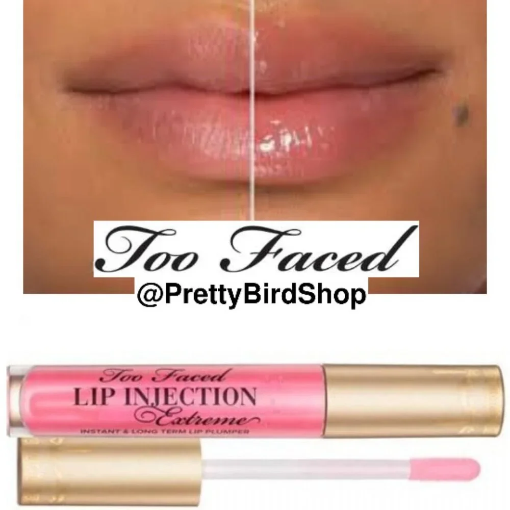 TOO FACED Lip Plumper BUBBLEGUM YUM Injection Extreme NIB